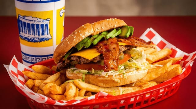 #6. ABC (Avocado Bacon Cheeseburger) Special.