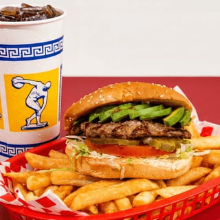 #4. Avocado Hamburger Special