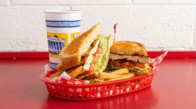 #9. Charbroiled Chicken Sandwich Special.