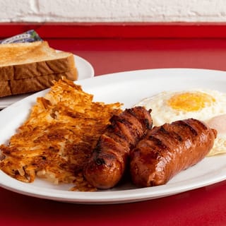 Polish Sausage & Eggs Plate