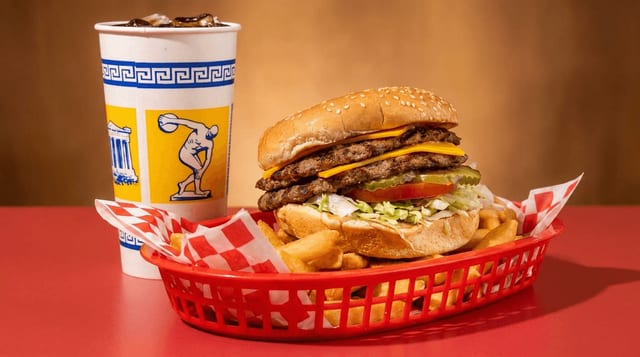 #2. Double Cheeseburger Special.
