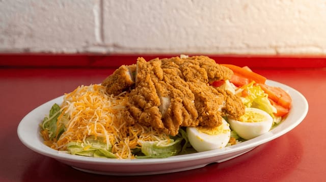 Crispy Chicken Salad.