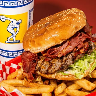 #5. Pastrami Hamburger Special