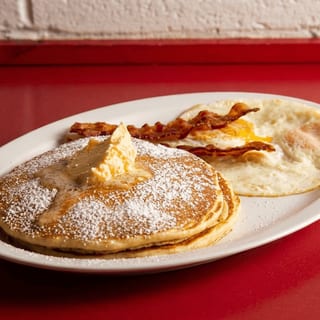 Pancakes, Eggs & Meat Special