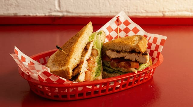 Charbroiled Chicken Sandwich.