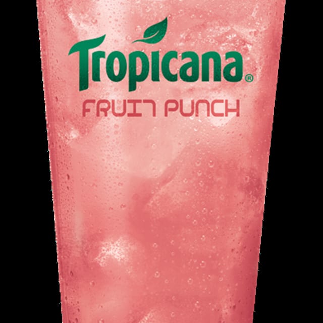 Tropicana Fruit Punch.