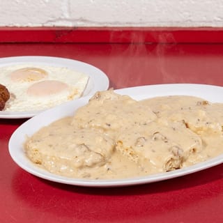 Biscuits & Gravy, Eggs & Meat Special