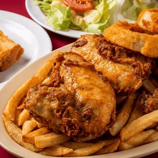 1/2 Fried Chicken Dinner