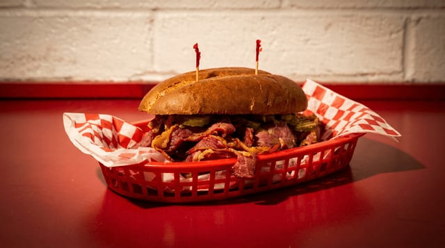 Pastrami Sandwich.